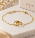 Pulsera oro 10k para mujer