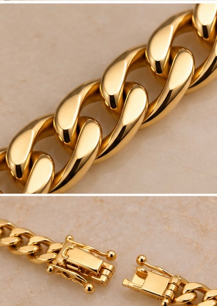 Pulsera Cuban Link de Oro 10K