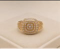 Anillo de Hombre en Oro 10K con Diseño Ornamental