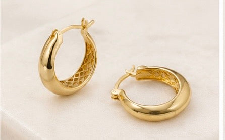 Set de Argollas de mujer Oro 10K