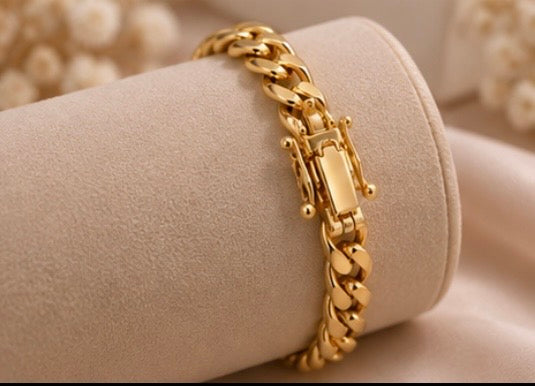 Pulsera Cuban Link de Oro 10K